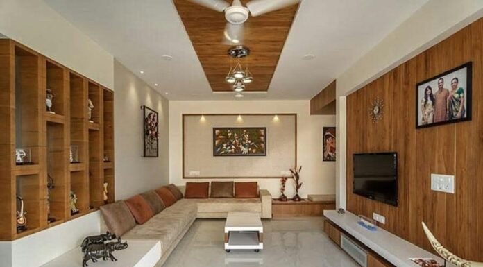 Rustic living room designs Indian style
