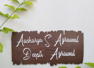 15 Designer Name Plates For Homes