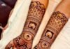 Front hand mehndi design Arabic wtih images photos