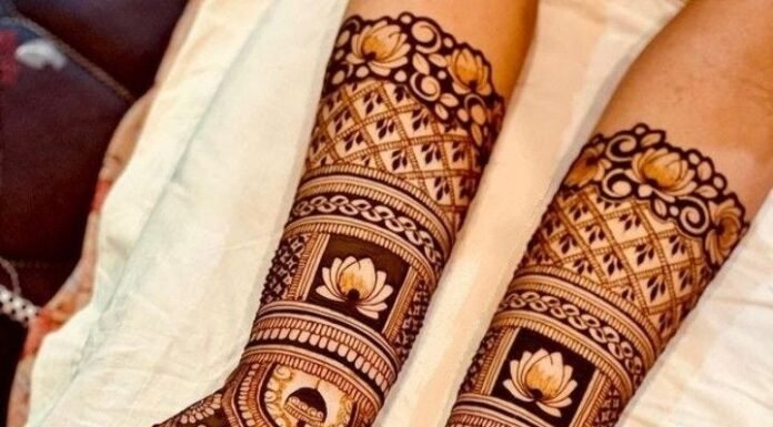 Front hand mehndi design Arabic wtih images photos