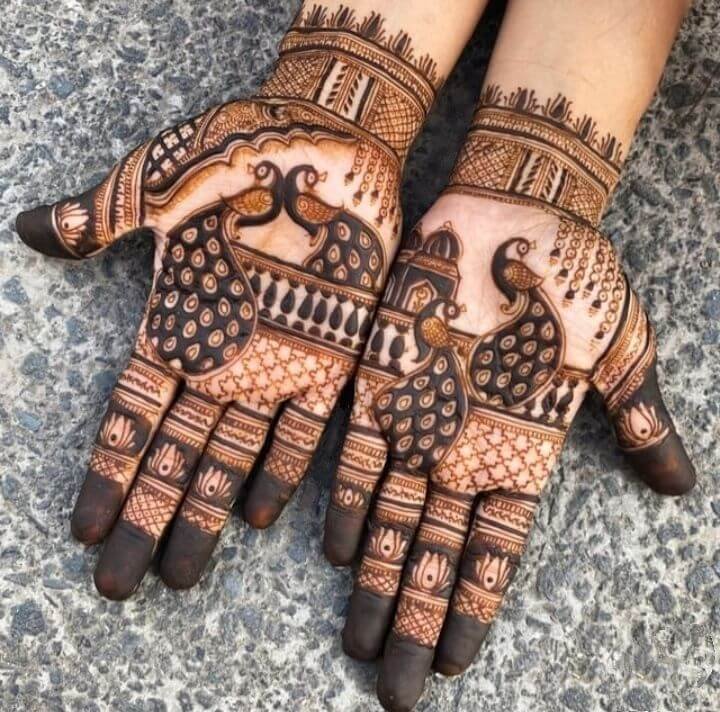 Modern Mehndi Design for Raksha Bandhan