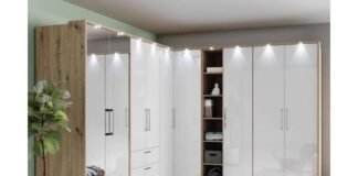 Functional & Elegant Corner Wardrobe Design Inspiration