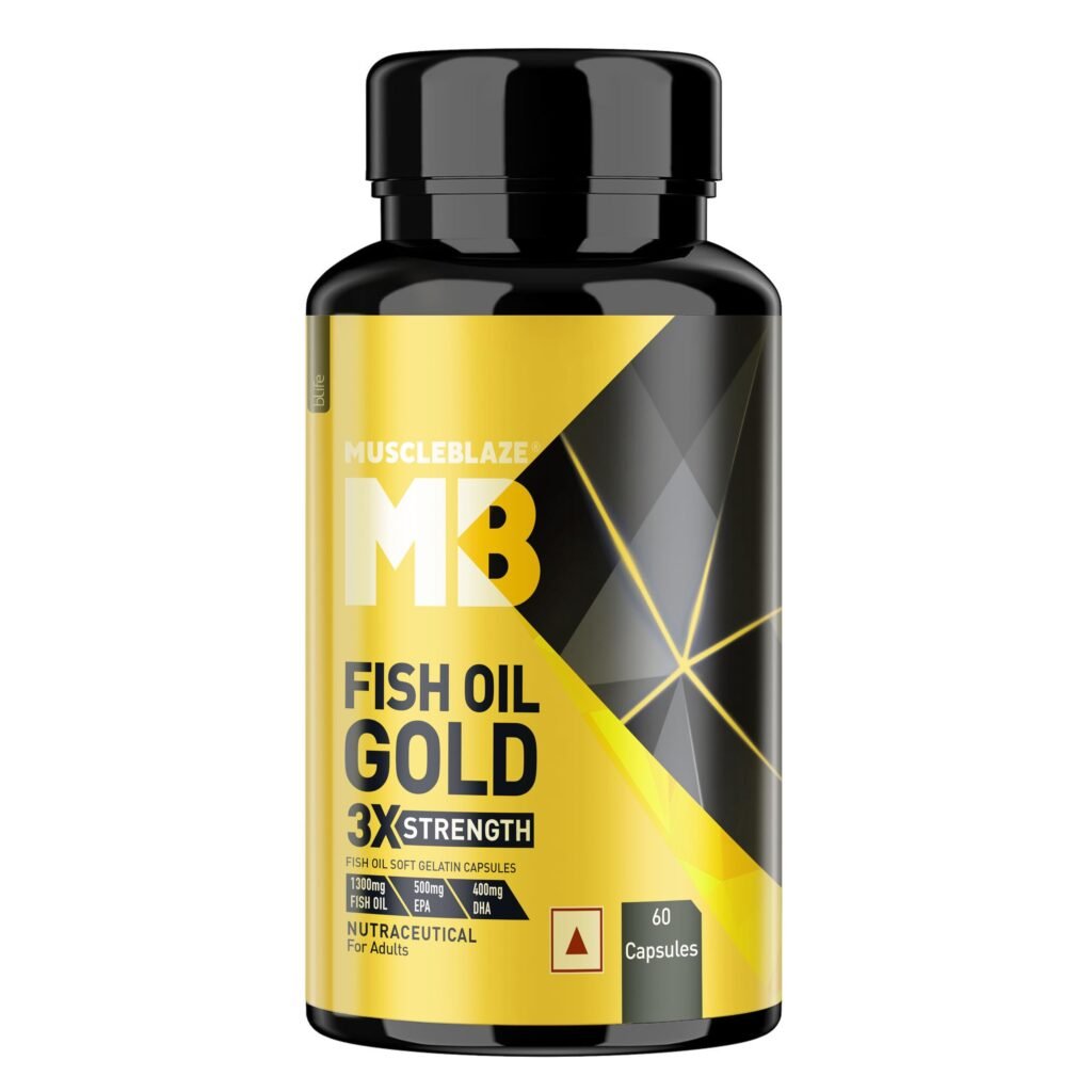 MuscleBlaze Omega 3 Fish Oil