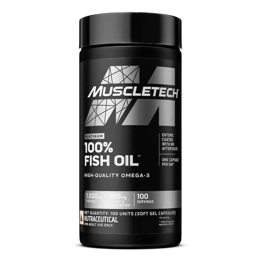Muscletech Essential Series Platinum 100% Omega Fish Oil