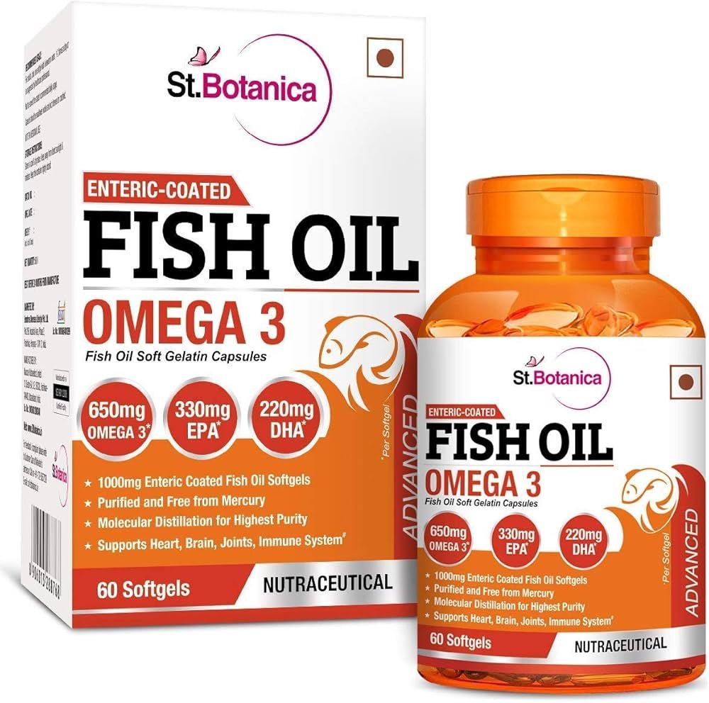 St. Botanica Double Strength Fish Oil