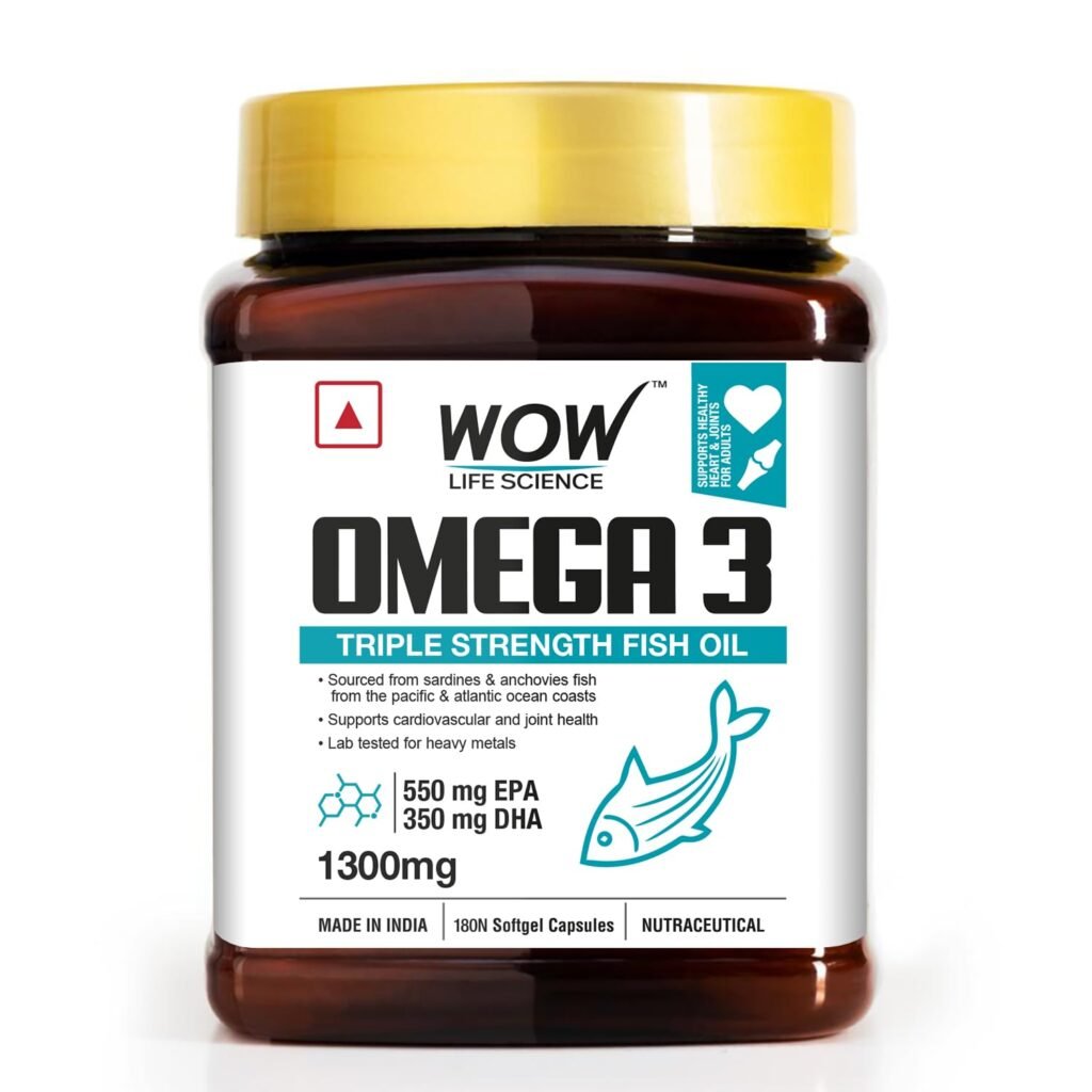  WOW Omega-3 Fish Oil Triple Strength