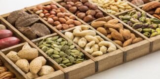 High Protein Nuts and Seeds