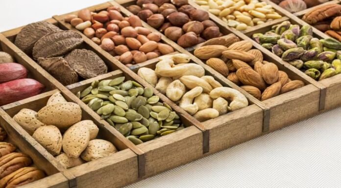 High Protein Nuts and Seeds