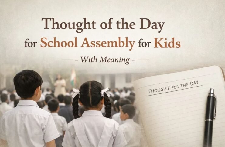 30 School Small Thoughts in English